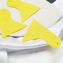 플라스틱 스크래퍼 삼각형 유리창스티커제거