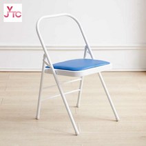 초보 홈트 접이식 상급자 가구 운동용 체어 요가 필라테스 의자, 블루 요가 체어 1.5 두께 평행봉 프로페셔널