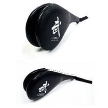 L발차기 연습미트 태권도장 격투기 더블패드 미트, 레드 발차기미트1P