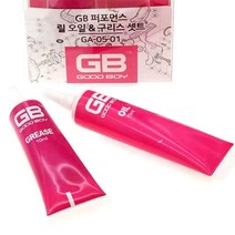 GB 퍼포먼스 릴오일 구리스셋트 윤활제 릴보수 방청 모노낚시