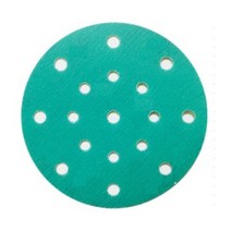 대성연마 6인치17홀(100장) 원형사포 필름벨크로, 180번