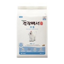 건강백서 전연령 생선 푸들 애견사료, 10.2kg, 1개