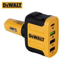 디월트 4포트 USB PD 차량용 충전기 DXMA1419009 시거잭 고속 충전, 1개