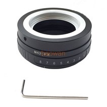 후지 필름 FX X-E3/m42-fx/XPro1/XM1/X-A3/X-E1 xt100 xpro2 카메라에 m42 42mm 나사 렌즈 용 X-T1 틸트 어, 한개옵션0
