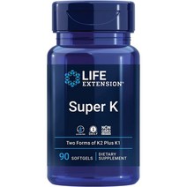 (아이허브) Life Extension 슈퍼 비타민K 90소프트젤 빠른직구