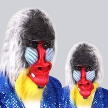 개코원숭이가면, 색상:개코원숭이가면