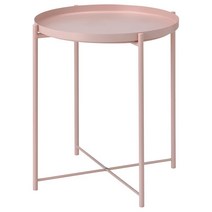 [withIKEA] 이케아 트레이테이블 GLADOM 글라돔 페일핑크, 이케아 홈퍼니싱 핸드북 파일 제공