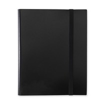 인카드 고급 9포켓 카드앨범 바인더 스포츠 유희왕 포켓몬카드 360장 양면수납 보관함 케이스, 블랙