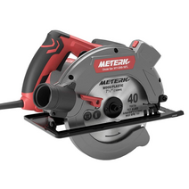 목재원형톱 소형 원형 전기톱 meterk 1500w 전기 톱 230-240v 190mm, 씨엔, 우리를, 1개