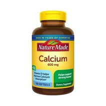 네이처 메이드 칼슘 600mg 비타민D 액상 연질 100개 (6개팩)