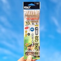 백경 서남해안 침선어초채비 10본 BK-377 열기 볼락, 바늘호수17호본선8지선5