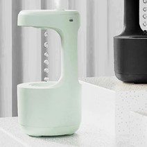 무중력 물멍 가습기반중력 물방울 가습기 조용한 가정용 작은 침실 에어컨 방 소녀 선물, 02 green