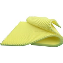 방음스펀지 가정용 소음 흡음제 매트 1pc 150x200cm 대 스튜디오 어쿠스틱 폼 사운드 폼 계란 상자 흡수 처리 패널 23 55cm 두께, 노란색, 3.5cm