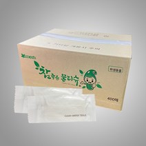 행복물류 개별포장물티슈 업소용물티슈 참좋은물티슈 400매 1박스