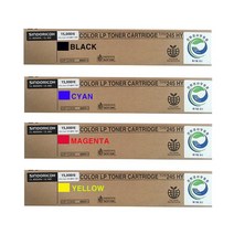 신도리코 CL 2500 정품인증토너 4색1세트(검정 빨강 파랑 노랑), 1개, 검정+칼라