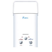 도킹텐트6L LPG 프로판 가스 탱크리스 온수기 샤워 헤드 포함 야외 캠핑 즉석 목욕 보일러 자동차 트, [01] LPG 6L, 6L+Liquefied Gas