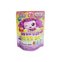 캐치티니핑 젤리 4종 하츄핑 조아핑 발레핑 방글핑 띠부씰 60g, 1개