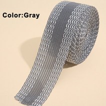 데님원단 천원단 캔버스원단 원단싸게파는곳 동대문원단 청바지실 워싱데님 자체 접착 다리미 페이스트 바지 가장자리 단축 청바지 의류 진 바느질 원단, Grey+5meters