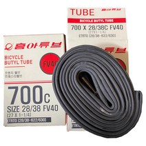 흥아튜브/던롭 프레스타 자전거 타이어 튜브 12~27인치, 700x23/25 FV