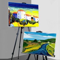 휴대용 철제 이젤 미술 그림 취미 실내 야외, 상세페이지 참조, 상세페이지 참조