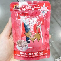 웨루바 파우치 맥잭앤샘 85g, 단품, 단품