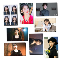 아이유포카 포토카드 고화질 코팅 아이유 고퀄리티 포스트카드 고급 굿즈 여자아이돌 프리미엄, IU-HB11, 5인치 사진 8장 (코팅)