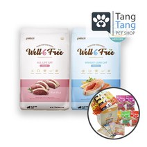 펠리코 웰식스프리 캣 1.8kg/5.6kg+샘플 10종 유기농 고양이 헤어볼 피부 사료, 미니리얼스프3봉, 1.8kg, 올라이프(오리)