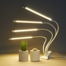 식물전파사 햇빛날개 LED 식물등 식물조명 생장 성장 재배 전구, 3윙 (어댑터 기본포함)