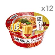 Nissin 닛신 국수장인 쇼유라멘 88g 12팩 일본 간장맛 컵라면