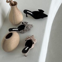 마롱패션 여성 펌프스 하이 힐 블로퍼 슬리퍼 미들 구두 마롱패