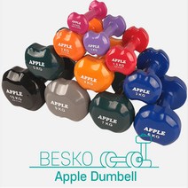 애플아령 미용 홈트 홈트레이닝 여성 덤벨 1kg 2kg 3kg 4kg 5kg 6kg 7kg, 3kg 1개