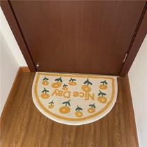 카페트발판 이쁜이 작은 애 이모 IN S 심플 반원 바닥매트 침실 욕실 입구 미끄럼방지 러그 입문 발매트 2295066098