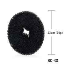 스폰지 Braider 여성 헤어 번 링 도넛 셰이퍼 메이커 11 사이즈 블랙 브레이더 스타일링 도구 도매, 05 BK-30