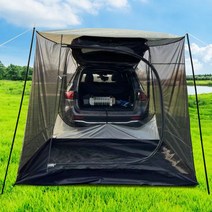 차박 꼬리텐트 스타렉스 차량용 팰리세이드 소렌토 도킹 텐트, CHINA, 레드