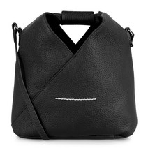 디몬트 23 S/S 마르지엘라 MM6 페블레더 크로스 토트백(블랙) S54WD0106 P4344 T8013