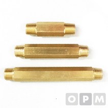 1+1 신주 장니플 롱PT연결 1/8(6A)x50L, 9개