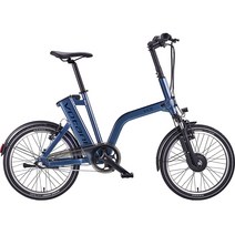 접이식 전기자전거 전동자전거 Votani 20인치 3단 전동 보조 자전거 피트니스 운송 도시 자전거 리튬 배터리 전동스쿠터 전기스쿠터, 공식 표준 야광 블루, 20 인치