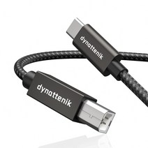 Dynattenik USB-C B MIDI 변환 인터페이스 - 전자 피아노 신디사이저 전자 드럼 디오 인터페이스 등의 MIDI 장비를 간단하게 연결