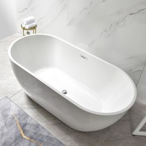 독립형 반신욕 욕조 프리스탠딩 이동식 독립욕조 이동식욕조 펜션 성인욕조 호텔욕조 타원형, ≈1.2m, A