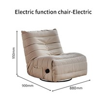소파 모던 거실 스마트 가구 다기능 리클라이너 싱글 단순함 수동 또는 전기 라운지 의자, 2.자동