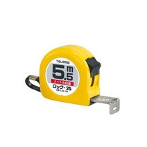 스틸테이프 자동줄자 5.5M 타지마 측정도구 L25-55, 1개