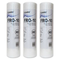 FRO-10 디럭스 침전필터 10인치 250mm 3개, 1개, FRO-10 10인치 25M 3개