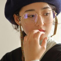 플랍 여자 남자 오버사이즈 사각 블루라이트 패션 안경테