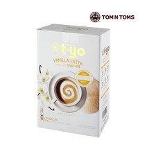 아메리카노 쿠폰 2장 탐앤탐스 티요 바닐라 라떼 21g x 35p