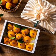 [명절이후 순차발송] 바른팜 고당도 제주 한라봉 선물세트 가정용, 1box, 한라봉 3kg [8-10과] 보자기+노리개포장