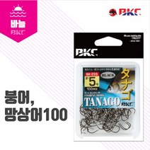 [백경] 다나고 붕어낚시 바늘 덕용 100개입, 1개