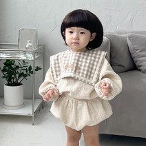 캐롯베베세트 상하복 상하세트 블랙빈 오렌지키즈
