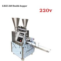 찐빵기계 상업용 자동 찐빵 만들기 기계 샤오롱 바오 시오파오 3000PCs/H 용량, [04] Double 220V, [03] UK