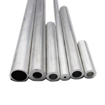 6061 알루미늄 원형 튜브 14mm 15mm 16mm 17mm 100mm, [01] 14x1x100mm 5pcs