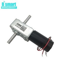 31zy 24 볼트 DC 듀얼 롱 샤프트 웜 기어드 모터 12V DC 감속기 모터 고 토크 반전 자동 잠금 자동 랙 모터, package R_package A